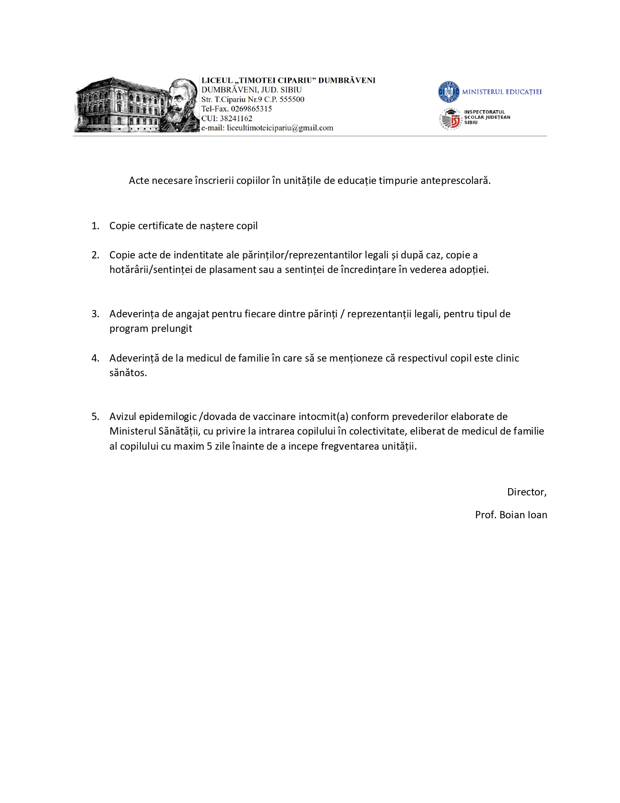 acte inscriere cresa page 0001