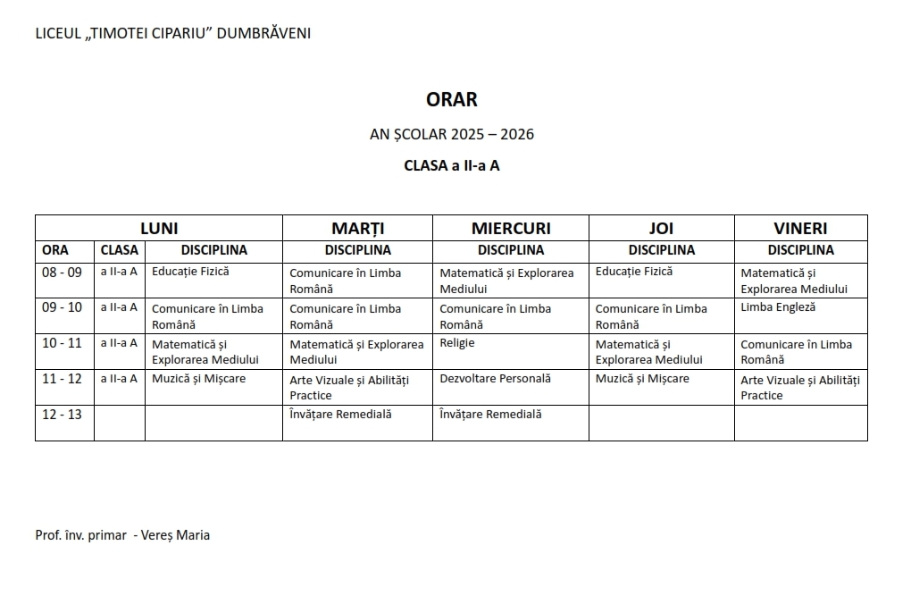 Orar inv primar 005