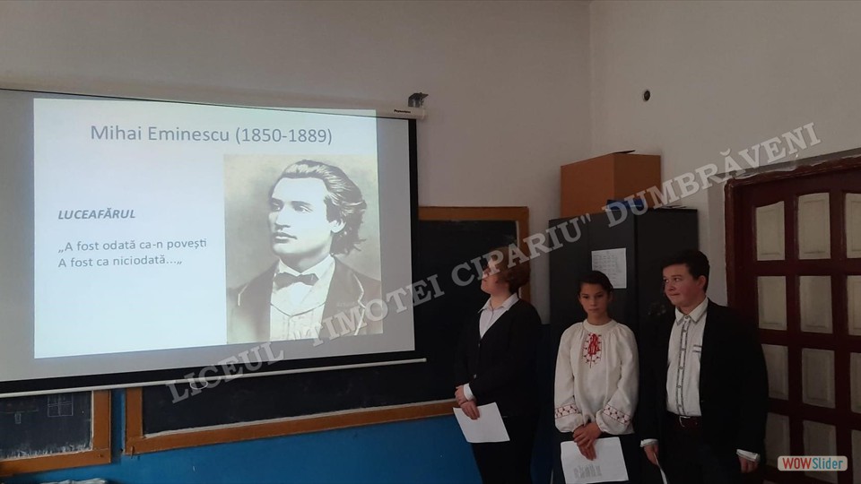 Proiectul - Dor de Eminescu