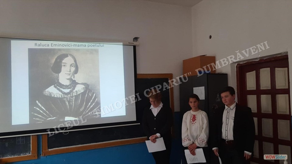 Proiectul - Dor de Eminescu