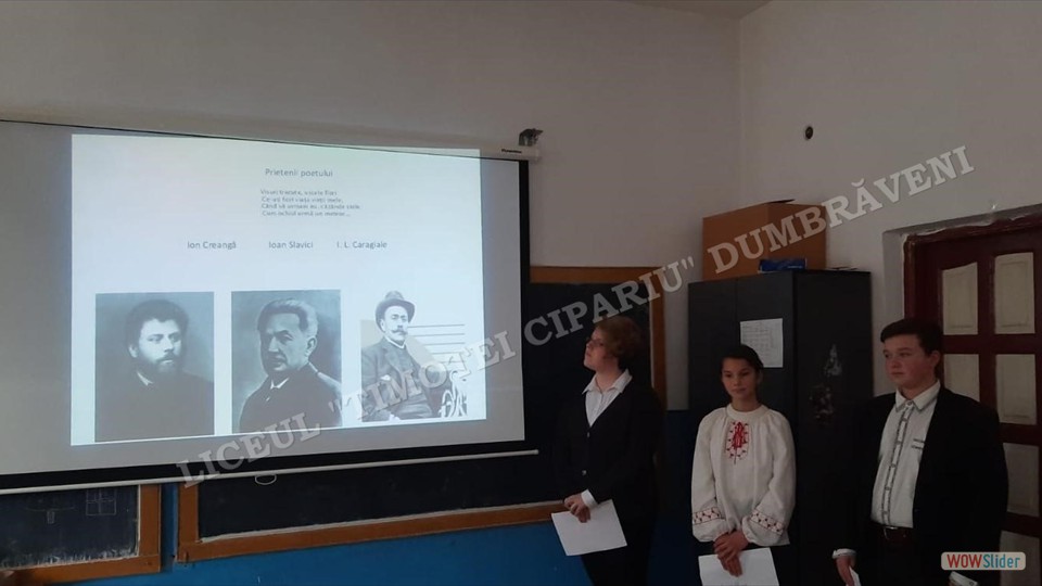 Proiectul - Dor de Eminescu